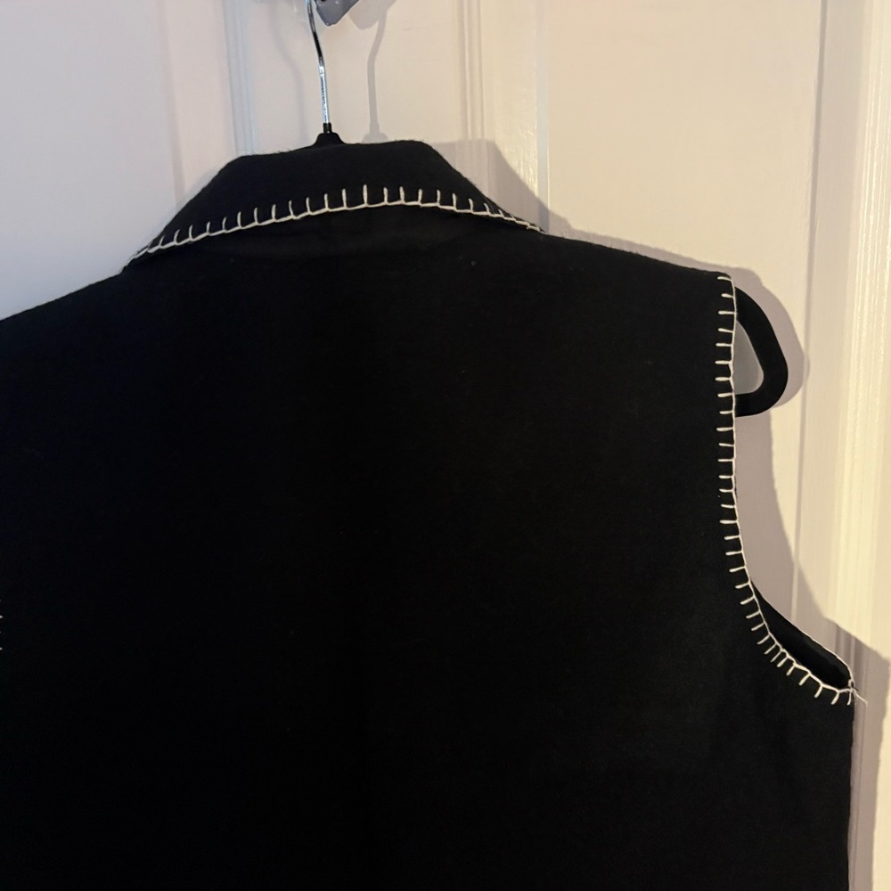 Tantrums Black Wool Blend Vest - Picture 7 of 7